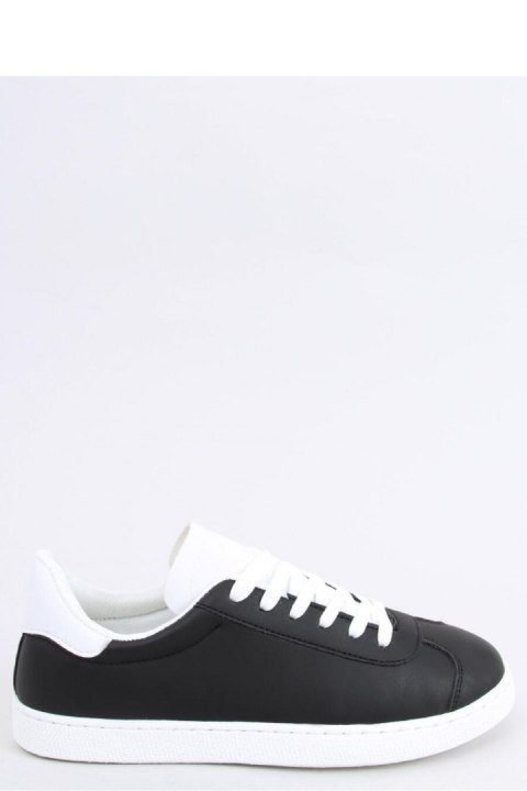 Trampki damskie GIRBO B/WHITE - Inello Trampki damskie GIRBO B/WHITE - Inello