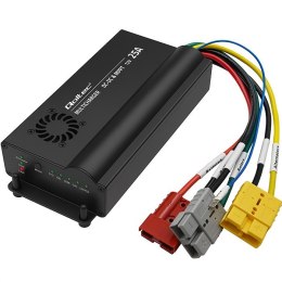 Automatyczna Ładowarka DC-DC 12V z regulatorem MPPT | 25A | LiFePO4 AGM GEL STD Qoltec