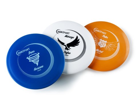 Gra DiscGolf set START, Putter, Mid Range&Drivet Plastik Tactic