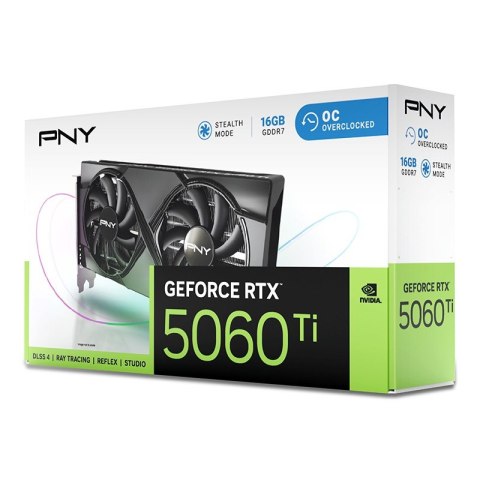 Karta graficzna GeForce RTX 5060 Ti 16GB OC VCG5060T16DFXPB1-O PNY
