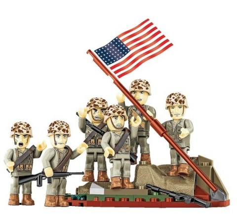Klocki Iwo Jima 1945 87 klocków