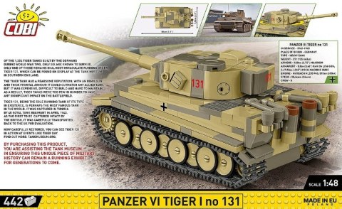 Klocki Panzer VI Tiger I no 131 442 klocki