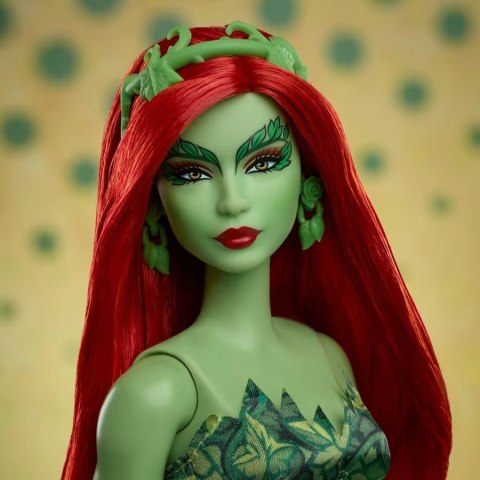 Lalka Barbie Batman Poison Ivy kolekcjonerska Mattel