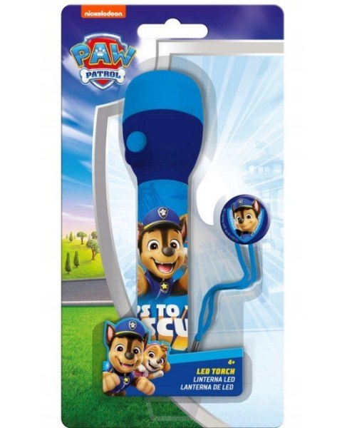 Latarka duża Psi Patrol 16 x 4,5 cm Kids Euroswan Latarka duża Psi Patrol 16 x 4,5 cm Kids Euroswan