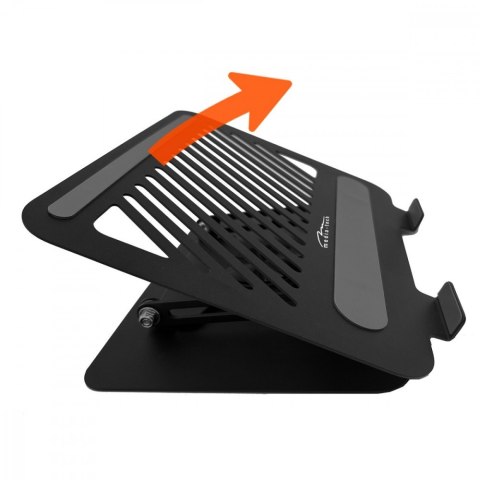 Obrotowa, ergonomiczna podstawka pod laptopa 10-17 LAPTOP STAND ROTO MT2662 pełna regulacja Media-Tech