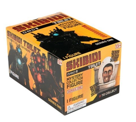 Skibidi Toilet - Tajemnicze figurki kolekcjonerskie