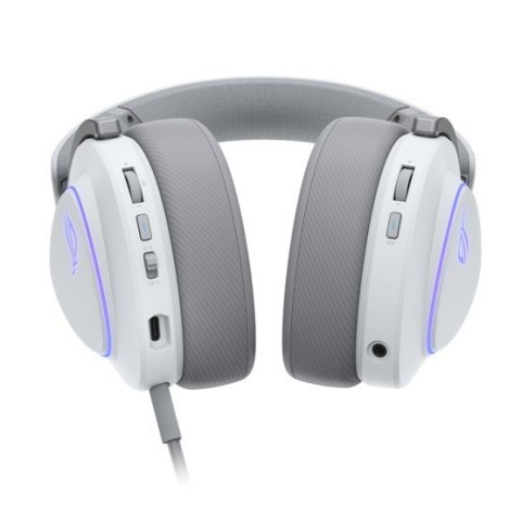 Słuchawki ROG Delta II Wireless 2.4GHz/BT/3.5 Białe Asus Słuchawki ROG Delta II Wireless 2.4GHz/BT/3.5 Białe Asus