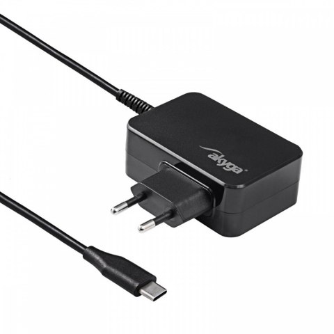 Zasilacz USB-C 45W 20V/2.25-3A PD 3.0 AKYGA Zasilacz USB-C 45W 20V/2.25-3A PD 3.0 AKYGA