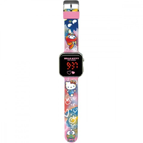Zegarek LED z kalendarzem Hello Kitty Kids Euroswan Zegarek LED z kalendarzem Hello Kitty Kids Euroswan