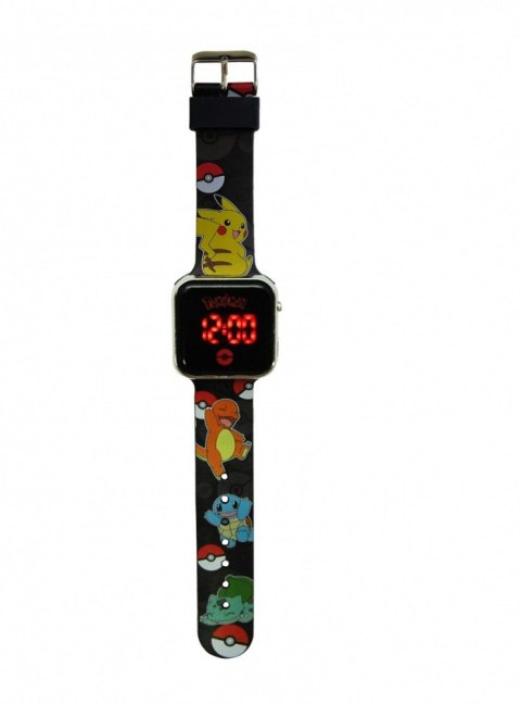 Zegarek LED z kalendarzem Pokemon Kids Euroswan Zegarek LED z kalendarzem Pokemon Kids Euroswan