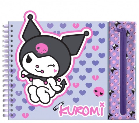 Zestaw kreatywny Kuromi Hello Kitty z kredkami Kids Euroswan Zestaw kreatywny Kuromi Hello Kitty z kredkami Kids Euroswan