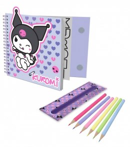 Zestaw kreatywny Kuromi Hello Kitty z kredkami Kids Euroswan