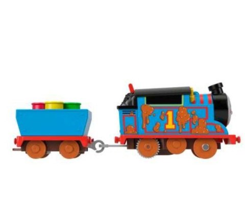 Zestaw z lokomotywą z napędem Tomek i Przyjaciele Błotna przygoda