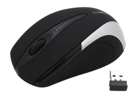 Bezprzewodowa Mysz optyczna EM101S USB, 2,4 GHz, NANO odbiornik Esperanza