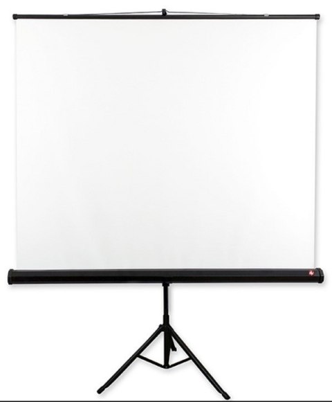 Ekran na statywie TRIPOD STANDARD 200 (1:1, 200x200cm, powierzchnia biała, matowa) Avtek