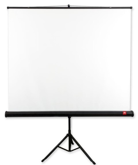 Ekran na statywie Tripod Standard 175 (1:1, 175x175cm, powierzchnia biała, matowa) Avtek