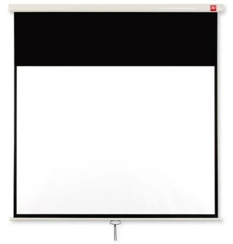 Ekran Ĺcienny rÄczny Video 200 (4:3, 196x146.5cm, powierzchnia biaĹa, matowa)