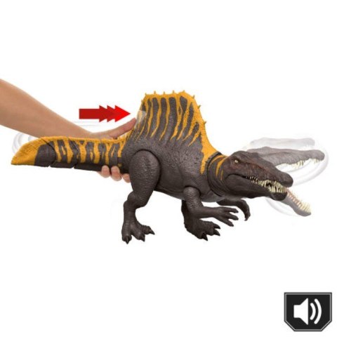 Figurka Jurassic World Dinozaur Podwójny atak Spinozaur Mattel