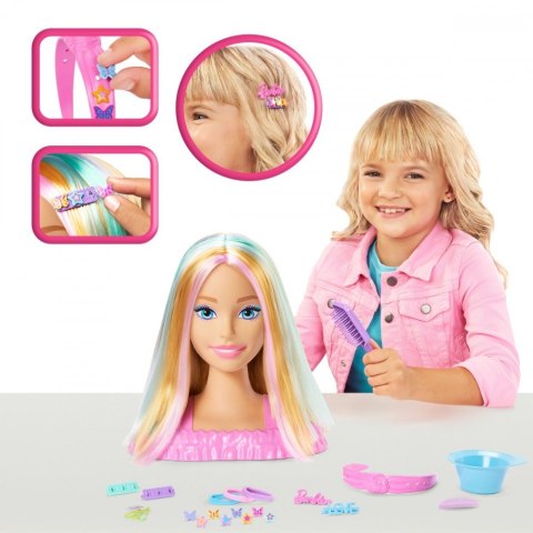 Głowa do stylizacji Barbie Deluxe Blond Mattel