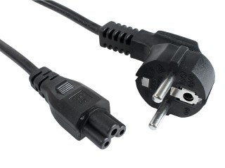 Kabel zasilajacy do notebooka koniczynka C5 1.8M Gembird