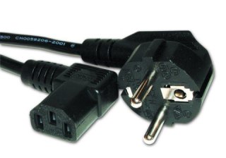 Kabel zasilajacy katowy 1.8M Gembird