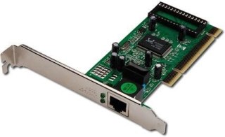 Karta sieciowa przewodowa PCI do Gigabit 10/100/1000Mbps, Low Profile Digitus