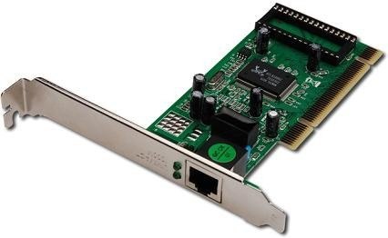 Karta sieciowa przewodowa PCI do Gigabit 10/100/1000Mbps, Low Profile Digitus
