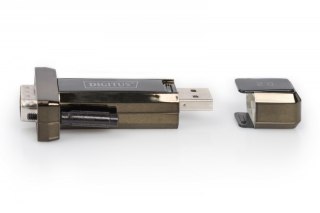 Konwerter/Adapter USB 2.0 do RS232 (DB9) z kablem USB A M/Ż 80cm Digitus