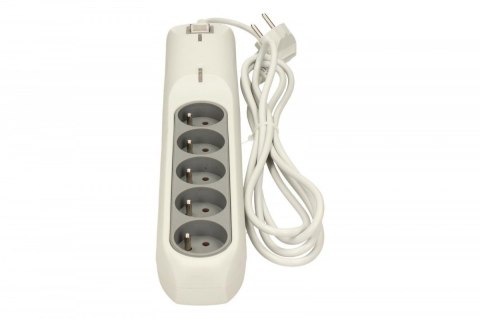 Listwa przeciwprzepięciowa LFT-2005, 3L EMI/RFI, 2.5m, szara Lestar