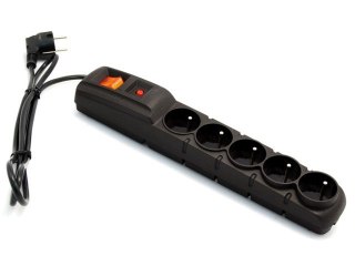 Listwa zasilajÄca F5 5M czarna