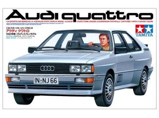 Model plastikowy Audi Quattro 1/24 Tamiya