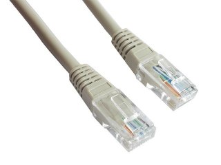 Patch cord kat.5e osłonka zalewana 20M szary Gembird