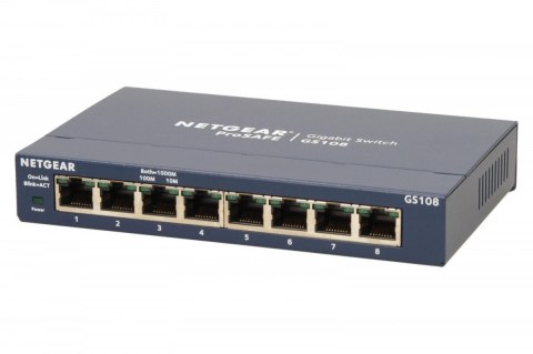 Switch Unmanaged Plus 8xGE - GS108GE Netgear Switch Unmanaged Plus 8xGE - GS108GE Netgear