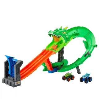 Tor samochodowy Monster Trucks Smoczy WyĹcig zestaw