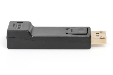 Adapter Displayport 1080p 60Hz FHD Typ DP/HDMI A M/Ż czarny Digitus