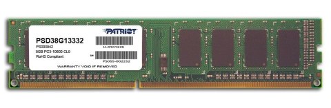 DDR3 8GB Signature 1333MHz CL9 Patriot
