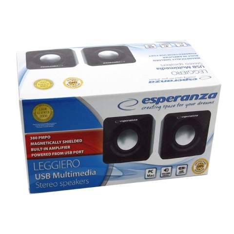 GŁOŚNIKI 2.0 CUBE USB EP111 2x3W Esperanza