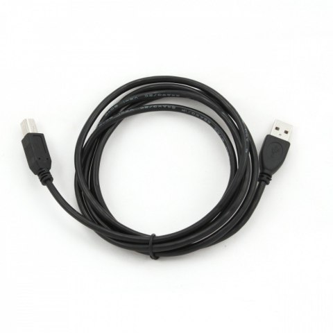 Kabel USB 2.0 typu AB AM-BM 1.8m czarny Gembird