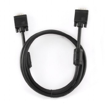 Kabel VGA 15M/15M EKRAN+FERRYT 10M BLACK Gembird