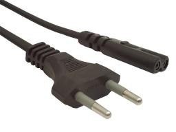 Kabel zasilajacy do notebooka C8 2pin 1.8M VDE Gembird