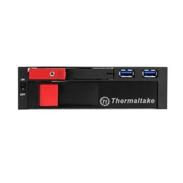 Kieszeń na HDD - Rack Panel 2xUSB 3.0 SATA3 3,5" + 2,5",czarna Thermaltake