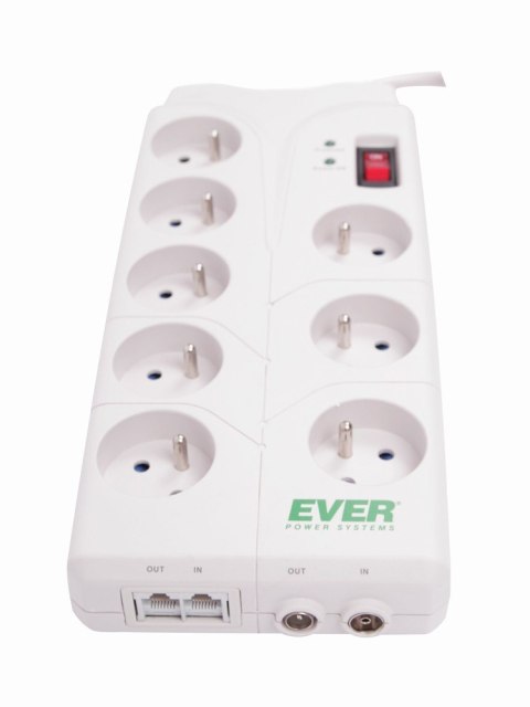 Listwa Home 2M 8 gniazd Filtrująca EVER