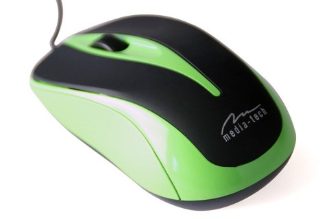 Mysz optyczna PLANO MT1091G (Zielony) Media-Tech