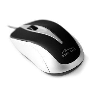 Mysz optyczna PLANO MT1091S (Srebrna) Media-Tech