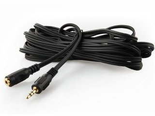 Przedłużacz Minijack M/F 5M Gold Stereo Gembird