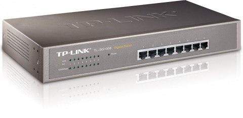 SG1008 switch 8x1GbE Desktop/Rack TP-LINK SG1008 switch 8x1GbE Desktop/Rack TP-LINK