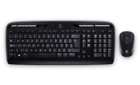 Zestaw klawiatura i mysz MK330 Bezprzewodowy 920-003999 Logitech