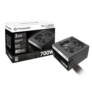 Chłodzenie TR2 S Black 700W (80+ 230V EU, 2xPEG, 120mm, Single Rail) Thermaltake