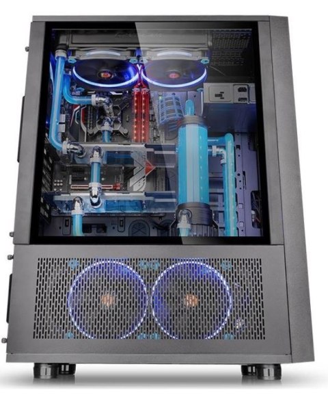 Core X71 Full Tower USB3.0 Tempered Glass - Black Thermaltake