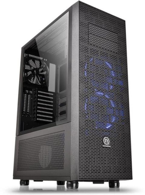 Core X71 Full Tower USB3.0 Tempered Glass - Black Thermaltake